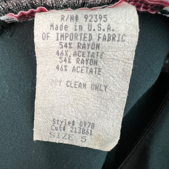 Stepping' Out Y2K Vintage Retro Whimsygoth Fairyogth Whimsical Womens Dress Sz 4 - Picture 8 of 9